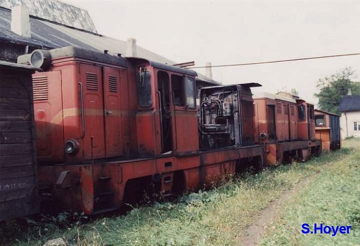 Lxd2-253 oraz Lxd2-320, Kroniewice, 15.09.1997, foto Sven Hoyer